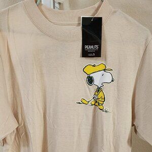 Peanuts Snoopy Golf Men's Small Brand NEW with Tags Graphics Front & Back